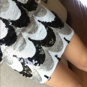 Sequin skirt